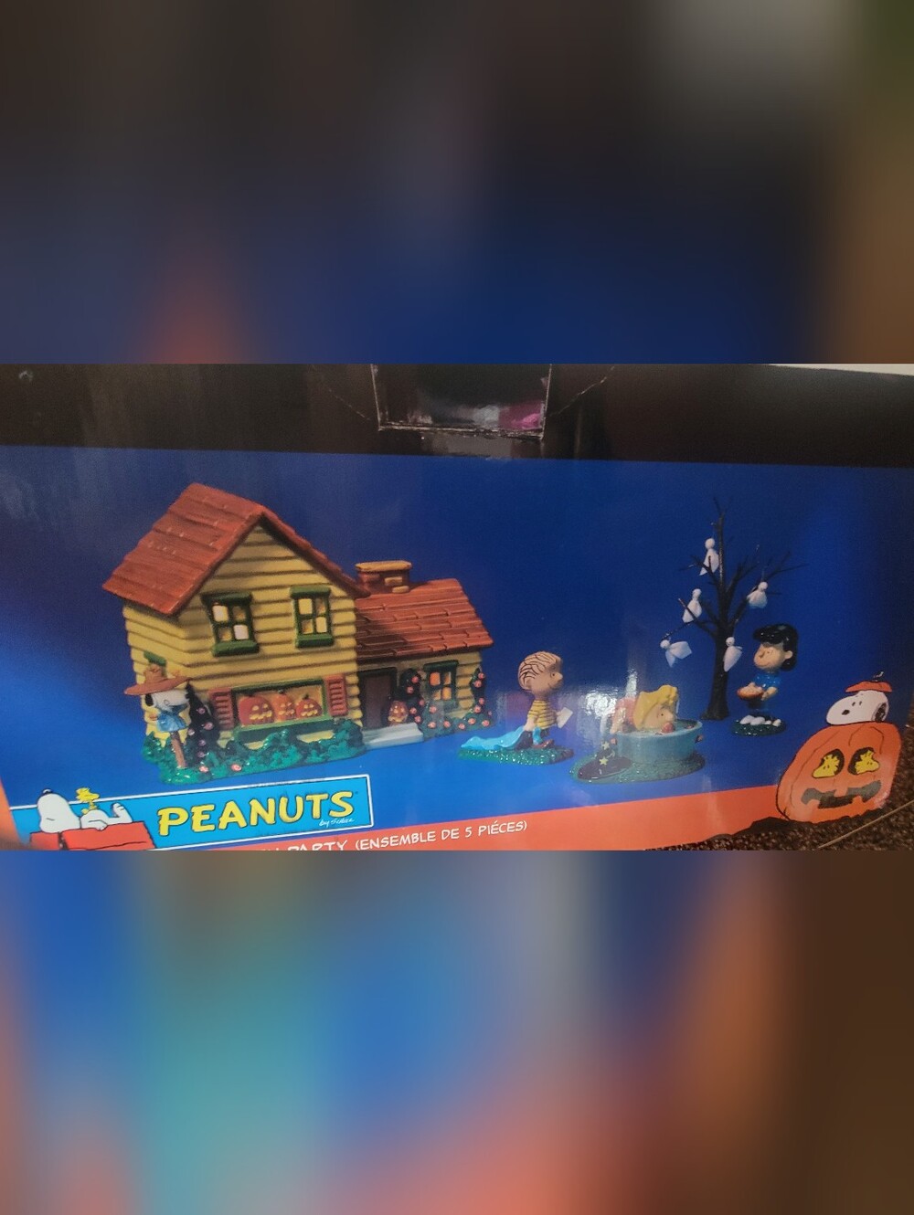 Peanuts Halloween Welcome Great Pumpkin Lighted 5 Pieces